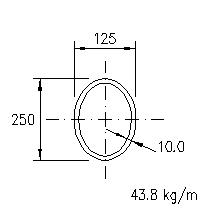 EHS 250x125x10,0
