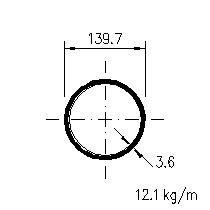 HFCHS 139,7x3,6