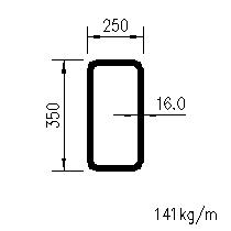HFRHS 350x250x16,0