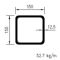 HFSHS 150x150x12,5